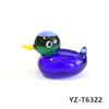 Colorful Cute Glass Duck Mini Figurine Craft Ornament Easter Animal Tiny Statues Home Table Micro Fairy Garden Decor Accessories