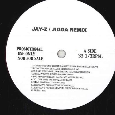 12inch Record JAY-Z - Jigga Rimix NONE NONE Rap & Hip-Hop/R&B Used