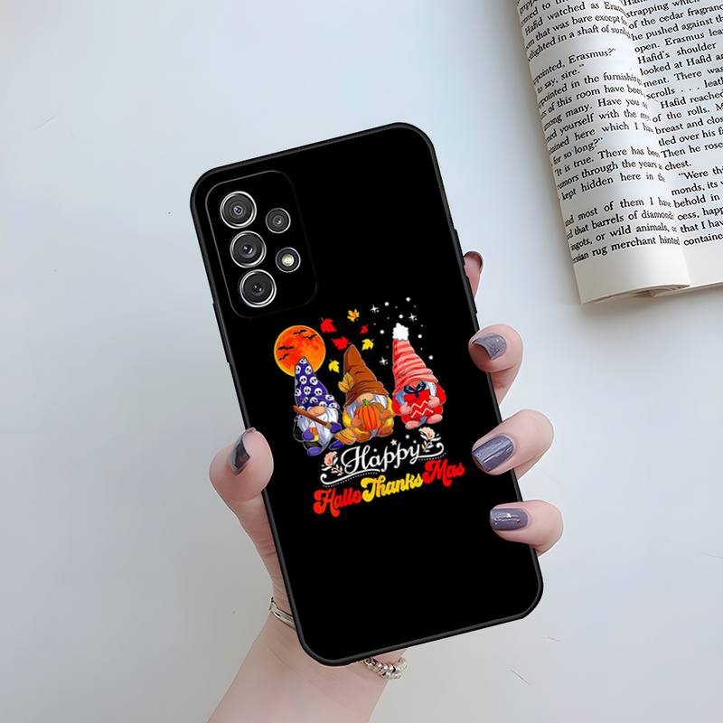 Weihnachten Glückliche Wichtel Handyhülle Funda Für Samsung S20 Lite S22 S30 Ultra S21 Fe S9 S10 E Plus Stoßfeste Rückseite