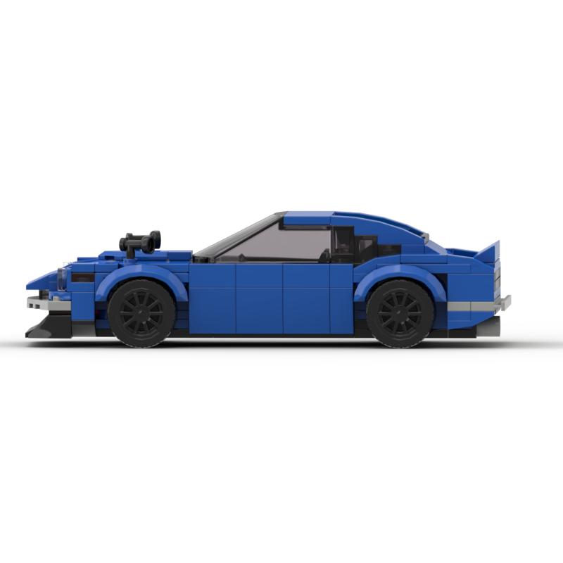MOC Fairlady 240Z Speed Car JDM City Vehicle Racer Building Blocks Brick Creative Garage Toys For Adults Boys Gifts