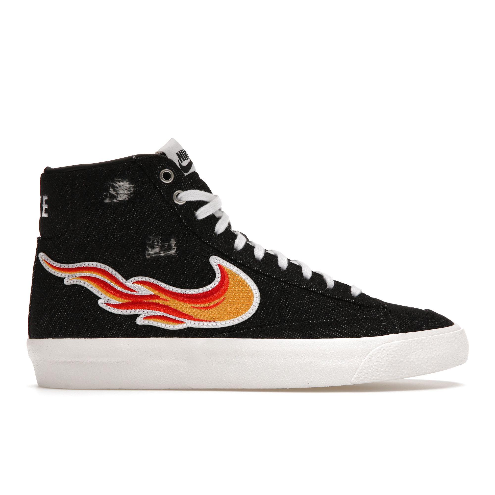 

Nike Blazer Mid 77 Cleveland Rocks Men s Black University Red White DQ7635-001 EU 43