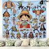 Arazzo da Parete One Piece Appeso Estetico alla Parete Coperta in Tessuto Stampato Arazzi Decorativi per Camera da Letto Soggiorno Decorazione per la Casa