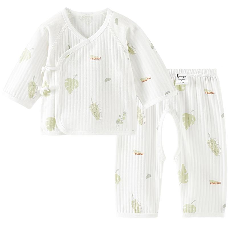 TONGTAI Baby Summer Pure Cotton Jacquard Set 66