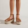 Neue Dropship Espadrille Plattform Keile Sandalen Sommermode bequeme Bürodame Frauen Strandschuhe