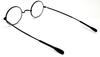 Cyphus Round UV Trendy Fashion [CYPHUS] Glasses, Small, Protection, (Black/Clear)