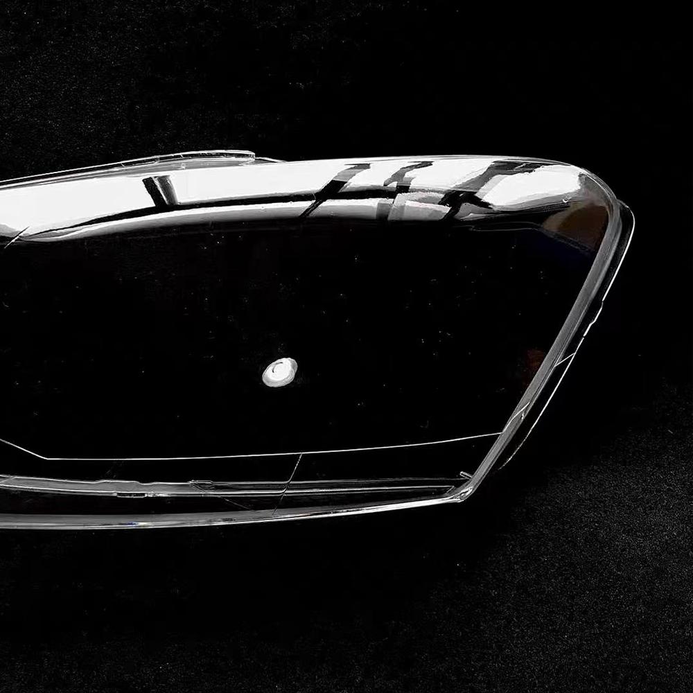 Pre Volkswagen VW Polo 2014-2017 Kryt predného svetlometu auta Priehľadný sklenený tienidlo svetla Kryt šošovky svetla