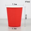 Handmade DIY Colored Paper Cups for Kids' Art Projects