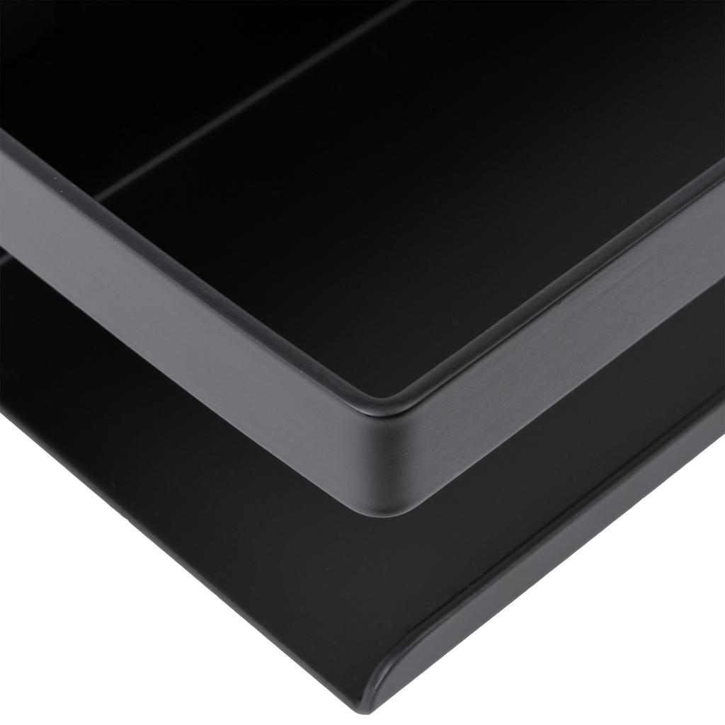 Megara Loft Badezimmerregal 50 cm Schwarz