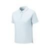 Godri Slim Fit Simple Solid Color Short Sleeve Polo Shirt Women Tops Folk-Blue P225W141-04H4
