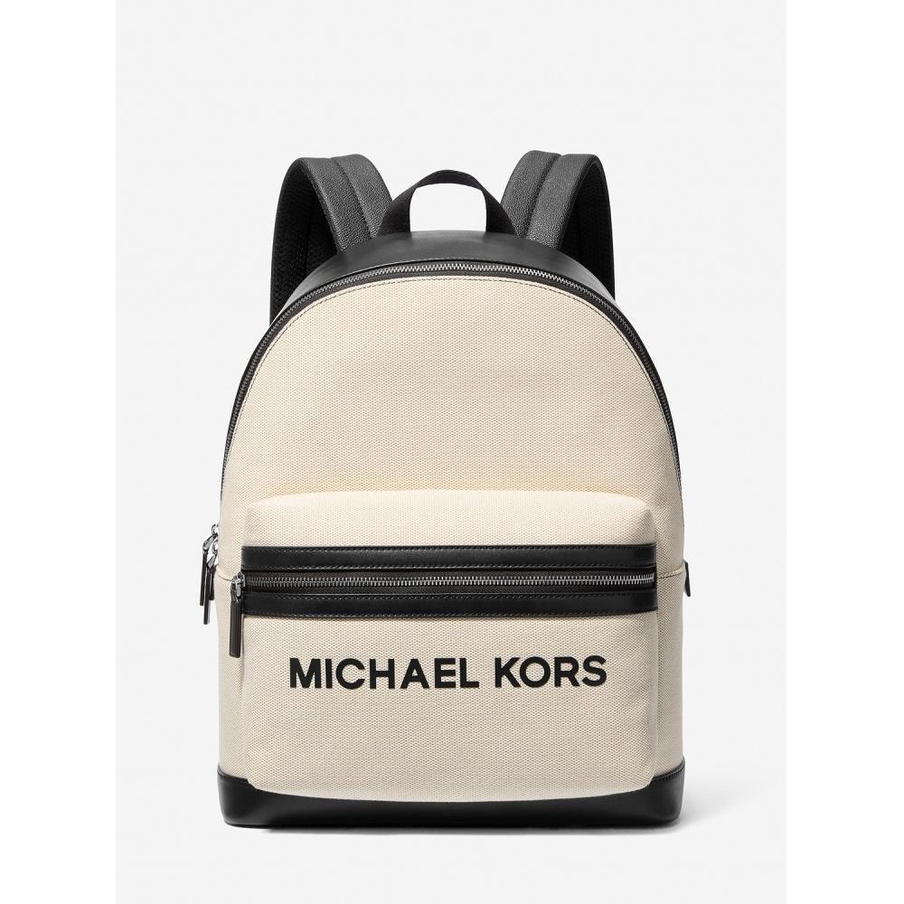 

Michael Kors Cooper Dome Backpack 37s5lcob2c96 Natural Black F