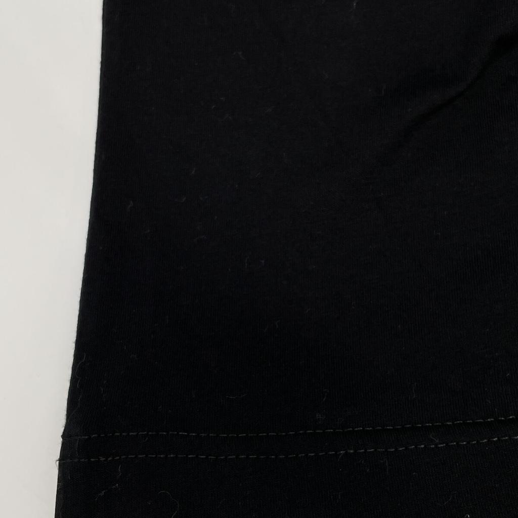 PRADA 24 years UJN661 Black Re-Nylon Jersey T-shirt tops M blackUsed