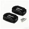 2Pcs Cnc Front Brake Fluid Reservoir Cap For Xmax 250/300 V1 V2 V3 (2017–2026)