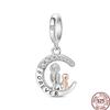 100 Copper Family Charm Bead Charms Bead Charms Father Mother Holding Hands Pendant Compatible With Authentic Bracelets Do It Yourself Ideal For Wome