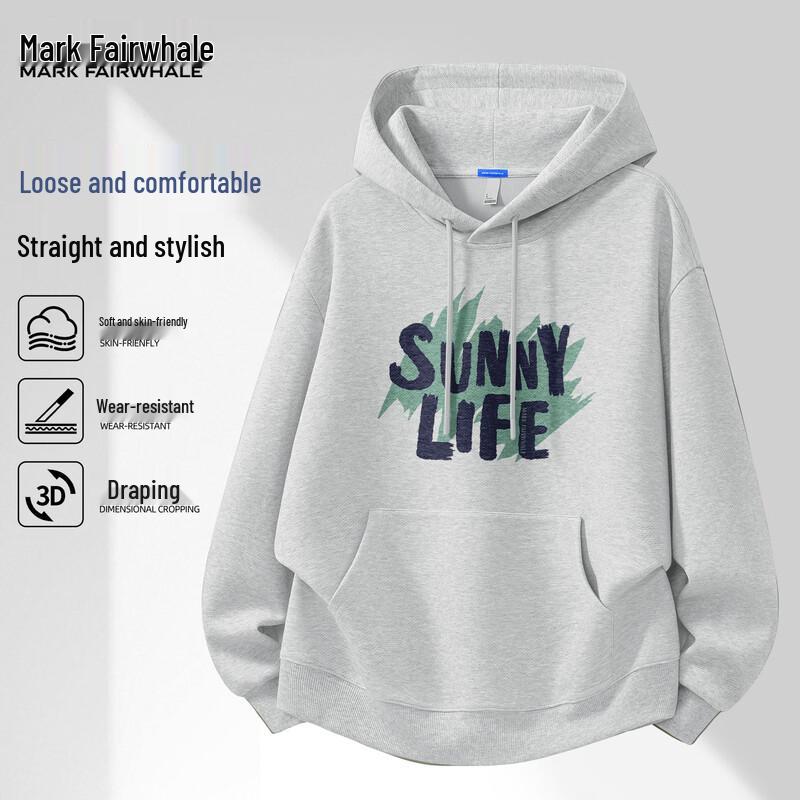 Mark Fairwhale Men s American Style Hoodie M