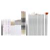 31pcs Liner Brush Nail Painting Brush Set Dotting Brush Dotting Brush Liner Drawing Brush  Home Use