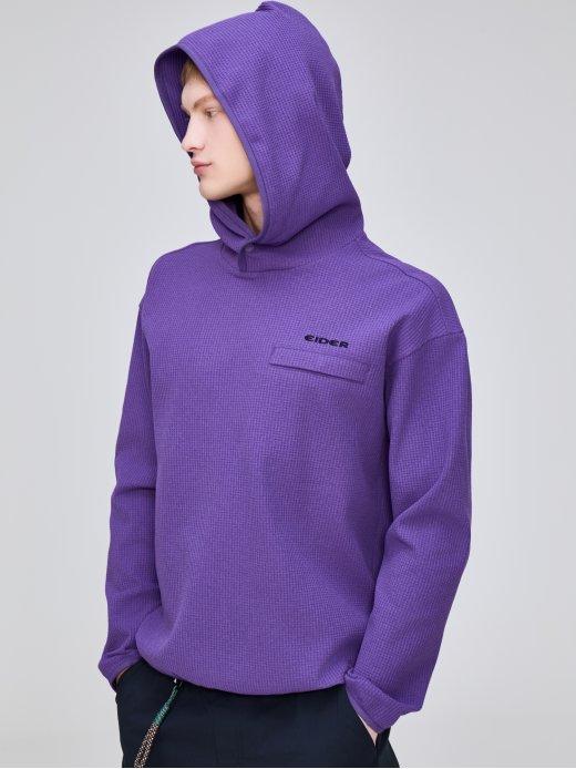 Мужская толстовка с капюшоном Eider Croiffle, длинный рукав_Фиолетовый Purple/04(M)