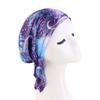 Floral Print Muslim Women Inner Hijabs Cap Arab Wrap Head Scarf Turban Bonnet Ready To Wear Hijab Femme Underscarf Caps Turbante