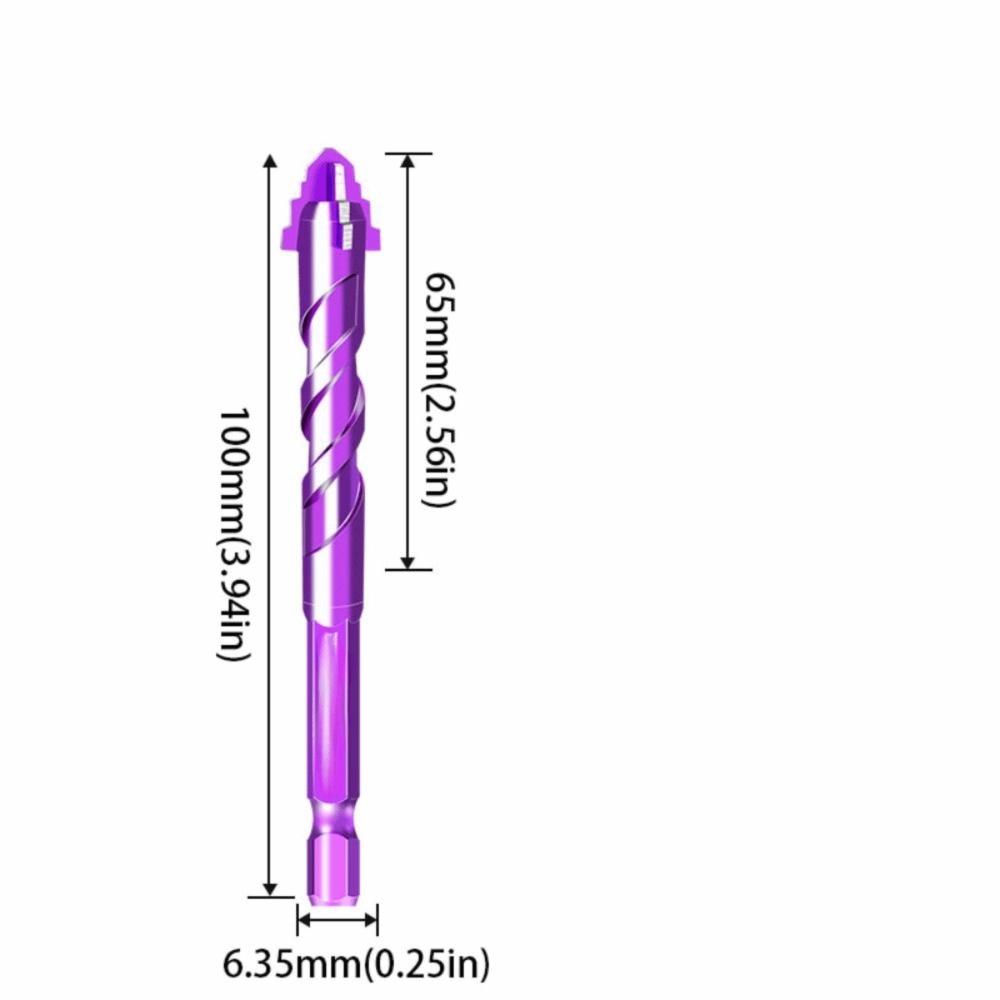 High Hardness Multifunctional Tool Set Steel Zinc Zinc Alloy Eccentric Drill Bit  Wood Drilling