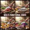 Utility Knife Slicing Meat Fruit Boning Butcher Knife Chef Cooking Cleaver Handmade Wood Handle