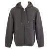 HERMES [Excellent Condition/Domestically Manufactured/Made in 2014] Nylon/Sweatshirt Zip-Up Hoodie Jacket L Gray / blackUsed