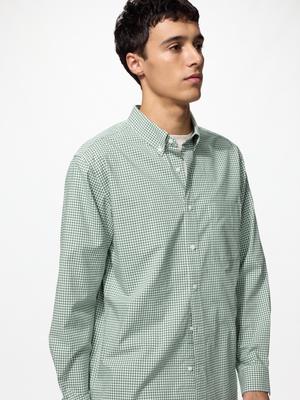Japan Broad Shirt Check Button Down