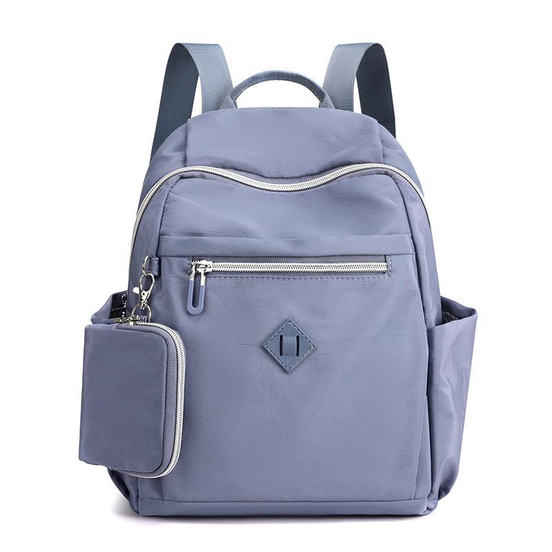 

College student schoolbag large capacity outdoor travel nylon backpack women s mother and child bag vintage style backpack