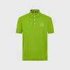 Classic and Versatile Letter Logo: Spring and Summer Solid Color Casual Men's Short Sleeved Polo Shirt