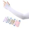 Unisex Mosquito Repellent UV Protection Arm Sleeves, Ice Silk Cooling Sleeves, Breathable Thin Sun Sleeves for Cycling Running Driving Outdoor