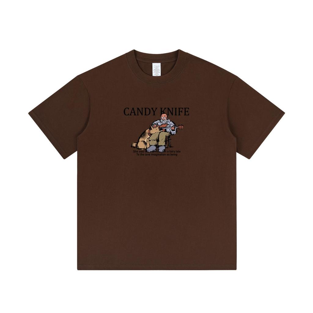 2024 Retro INS Style Unisex Cartoon Print T-Shirt