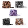 Klassische flache Schnürsenkel für Sneaker Print Tier Leopard Zebra Schlange Schnürsenkel Kreativ Unisex Lässig Canvas Schnürsenkel 1 Paar