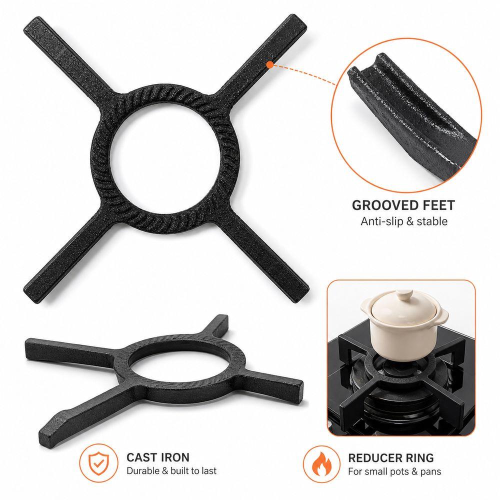 Anti-Slip Stove Burner Trivet Gas Stove Pan Support Pot Support Rack Gas Stove Use