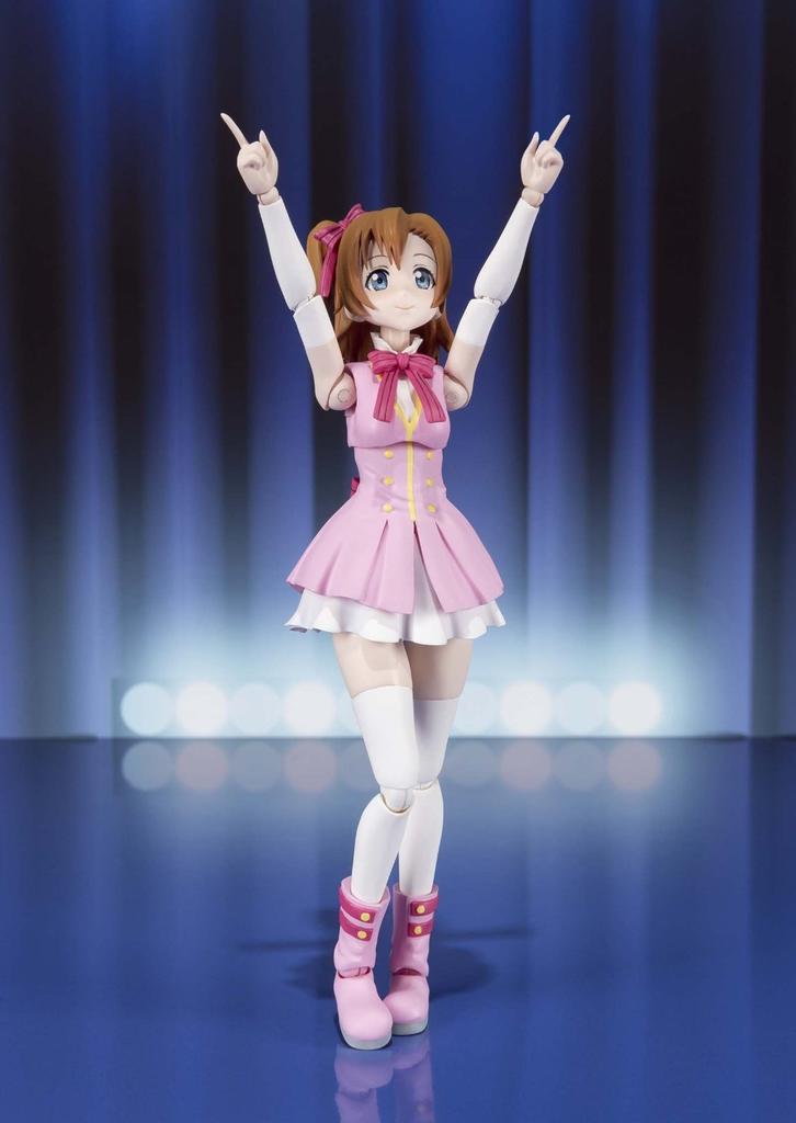 TAMASHII NATIONS Love Honoka Kosaka Approximately 130mm Painted Movable Figure S.H.Figuarts Live! ABS&PVC