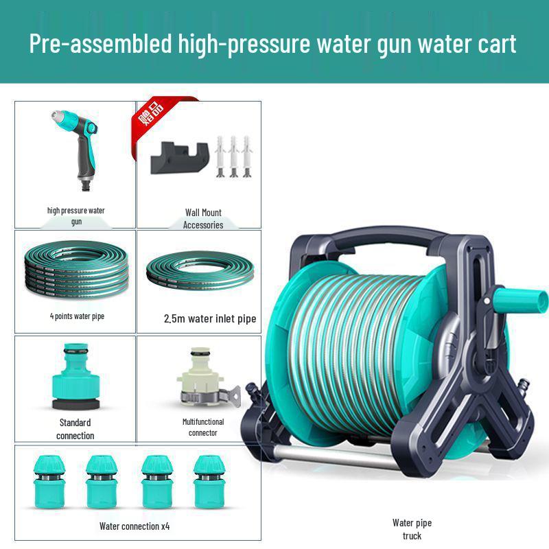 

High-Pressure Household Car Wash Spray Gun with Hose