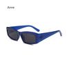 Trendy Rectangle Sunglasses Men Women Luxury  Designer Wide Frame Sun Glasses vintage Small Black yeglasses Oculos De Sol