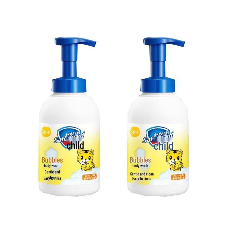

Safeguard Kids Bubble Bath, Vanilla Milk, 415g (2 Bottles)