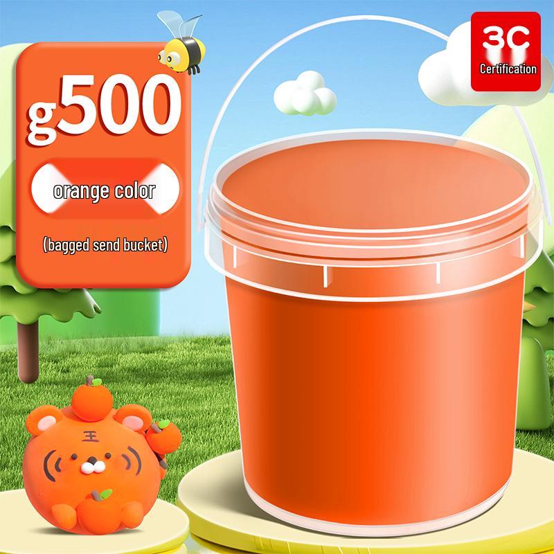 500-Pack Lightweight Color Clay: 24 Non-Toxic, Lead-Free Colors for Kindergarten DIY Play