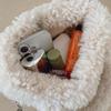 Casual Commuter Plush Crossbody Bag  Cute Korean Handbag Autumn And Winter Bucket Bag For Women Birthday Gifts