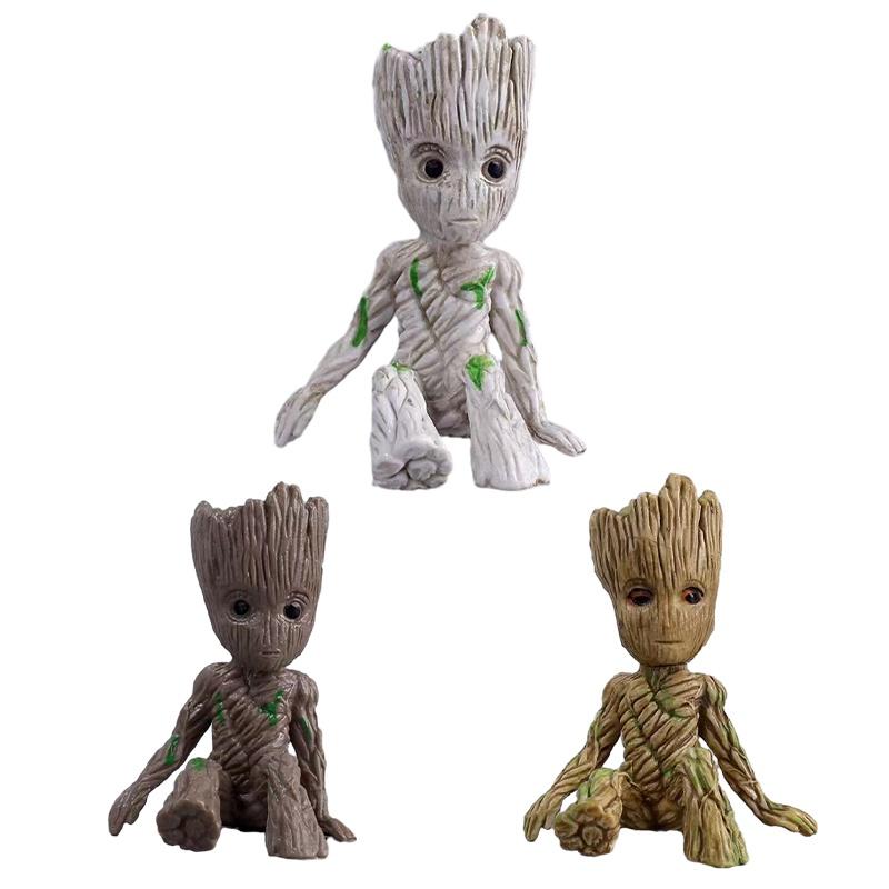 Solid Marvel Avengers Groot Cake Decoration For Cross-border Scenic Area Animal Shape