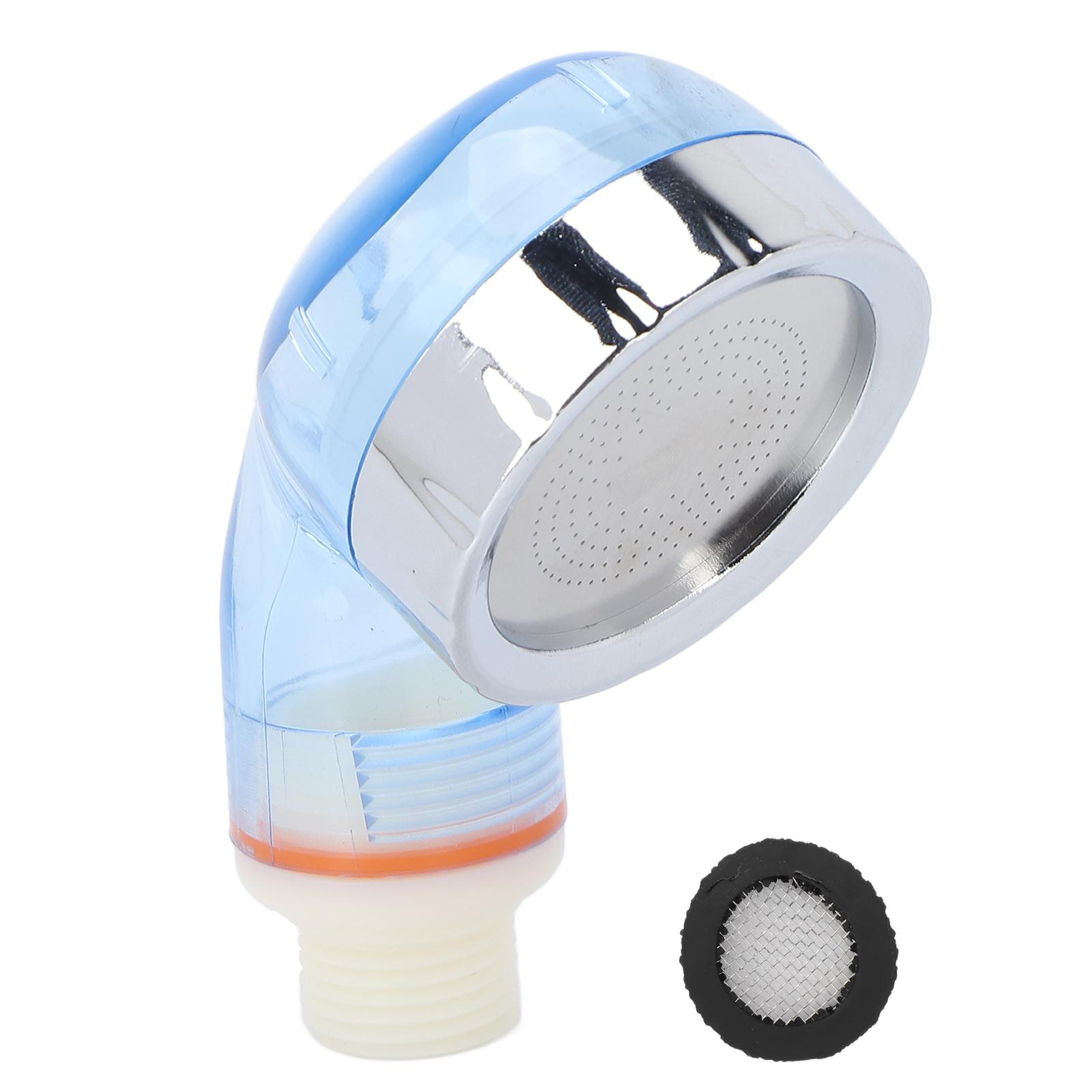 

Насадка для душа для парикмахерской с мелкими отверстиями, водосберегающая, для шампуня, аксессуар для душа, прозрачная, небесно-голубая