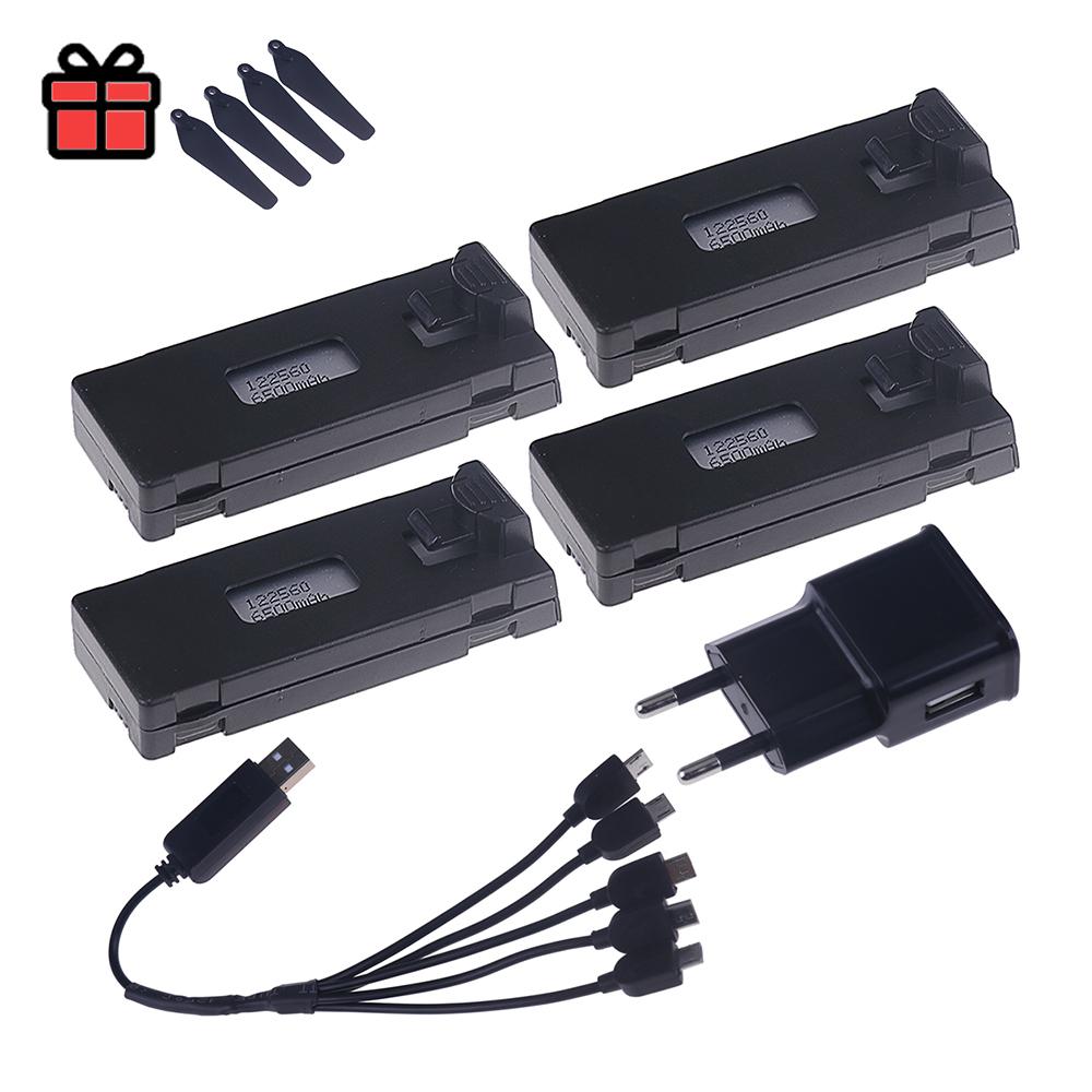 Upgrade 1800mah 6500mAh 3.7v SIS Drones Battery For LS-S1S E88 E88PRO E99 E99PRO K3 P10 A13 E525 RC Drone Backup Battery Charger