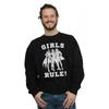 DC Comics Mens Justice League Girls Rule Sweatshirt