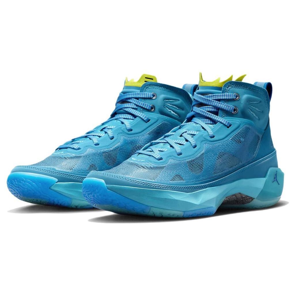 Baskets unisexes Naruto x Zion Williamson x Air Jordan 37 Rasengan Bleu Laser-Bleu Chlore-Bleu DX1690-400