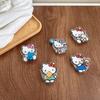 Simple And Cute Childlike Acrylic Leisurely Kt Rotating Small Cartoon Mobile Phone Holder Airbag Lazy Back Sticker