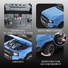 1:24 Toyota Prado LC250 Off Road SUV Alloy Metal Diecast Model Car Home Decoration Desktop Display Ornament High Simulation Gift