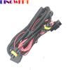High Quality For VW New Polo Golf Jetta MK5 MK6 Skoda Octavia Fog Light Lamp Wires Harness Cable With Fuse Car Accessories 12V
