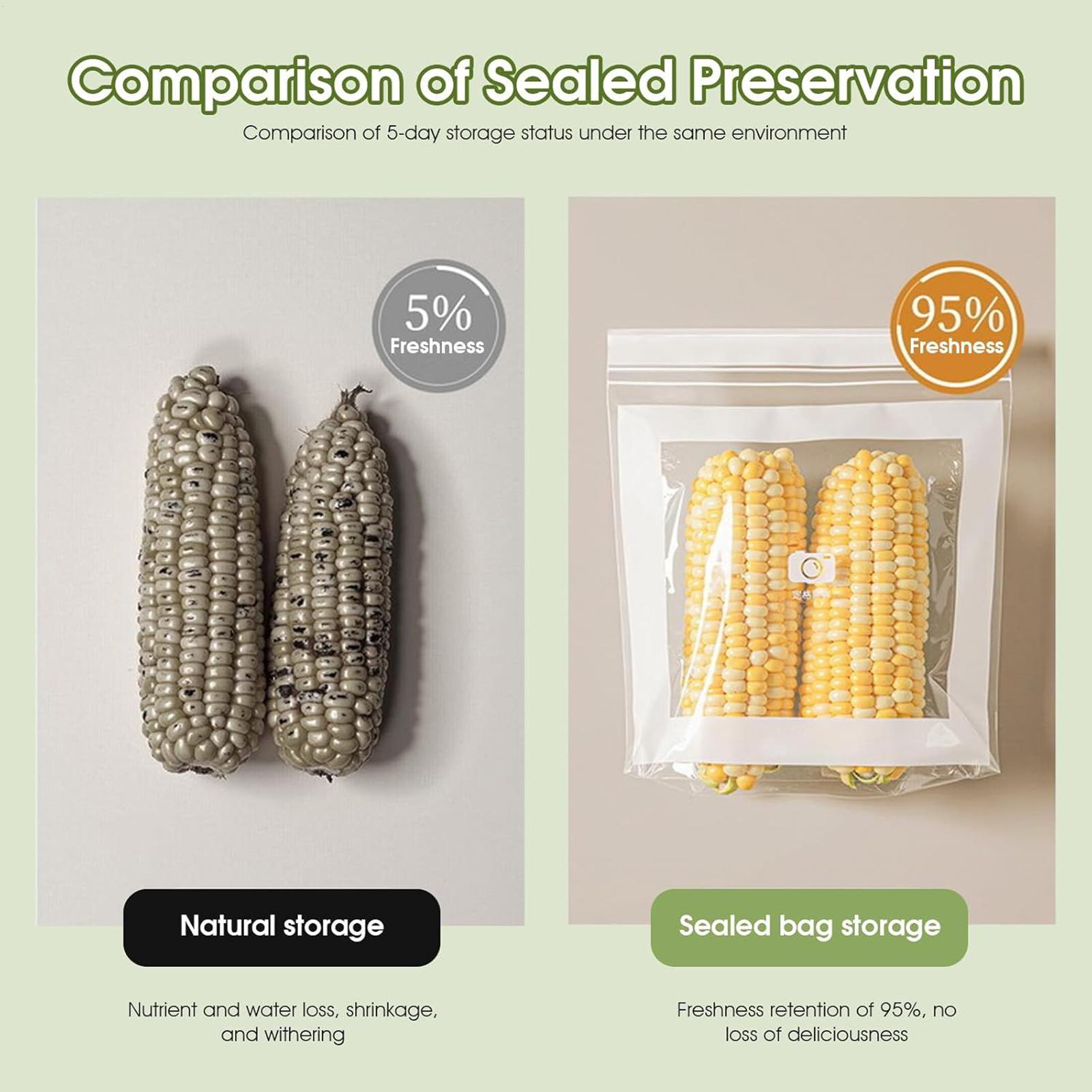 Food Storage Bags Sealable Reusable Home Organization Large Bread Storage Slider Bag For Lunch Snack Bread Fruit Vegetables 30pcs