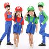Parent-Child Super Mario Halloween Cosplay Costumes
