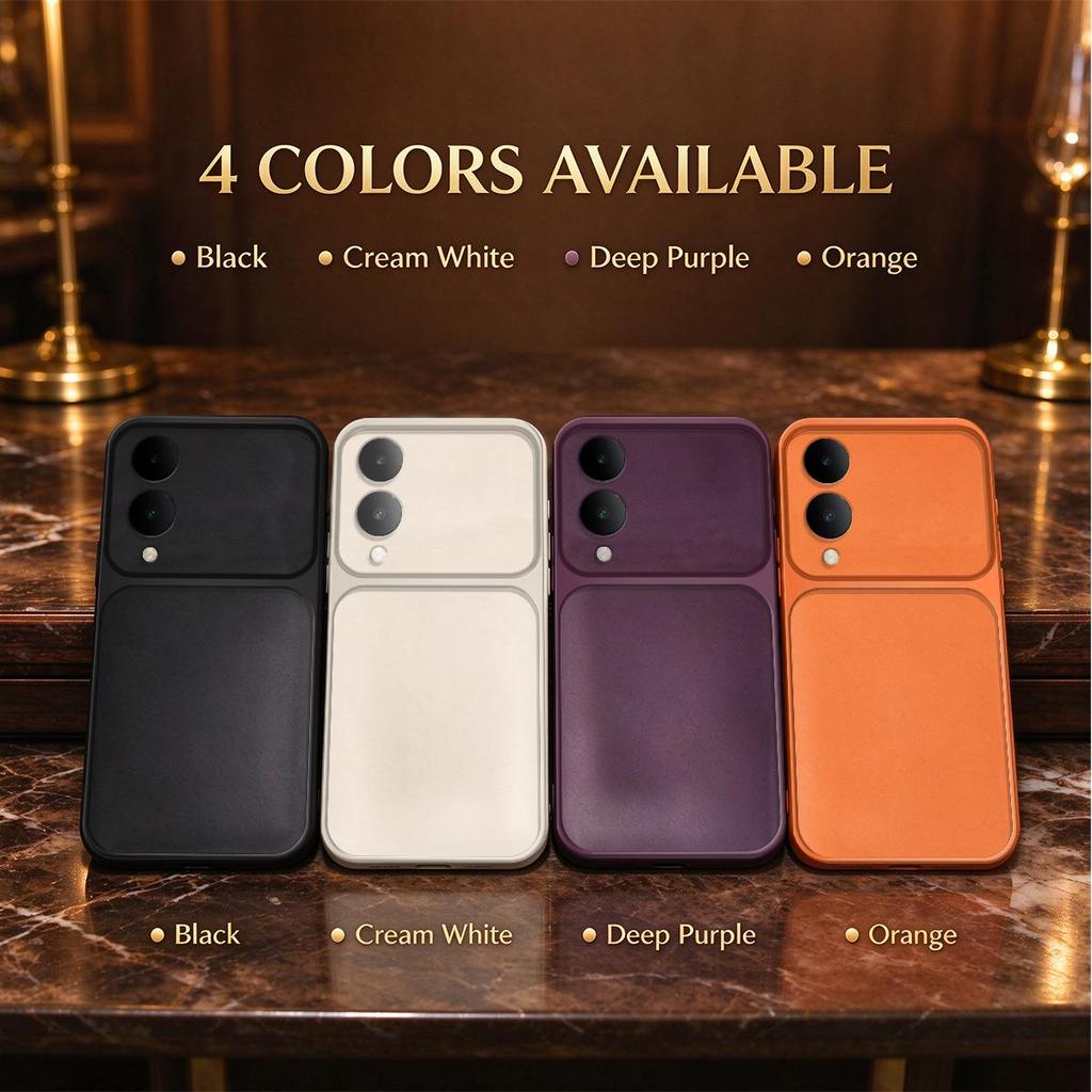Soft TPU Phone Case for Vivo Y17s With Full Lens Protection Cover