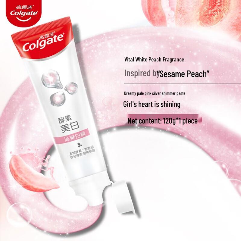 Colgate White Peach Whitening Toothpaste (2 X 120g)