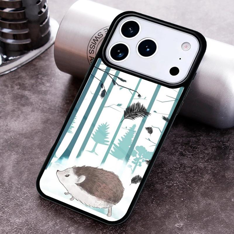 Hedgehog in the Fog Phone Case for iPhone 17 16 15 Pro Max Air 14 13 12 11 Plus Shockproof Cover